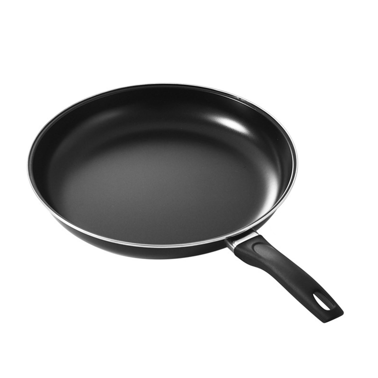 Tragbare Runde Bratpfanne Mit Griff, Antihaftbeschichtung Und Flachem Boden, Geeignet Für Gas- Und Induktionsherde, 20 Cm / 7,9 Zoll.
