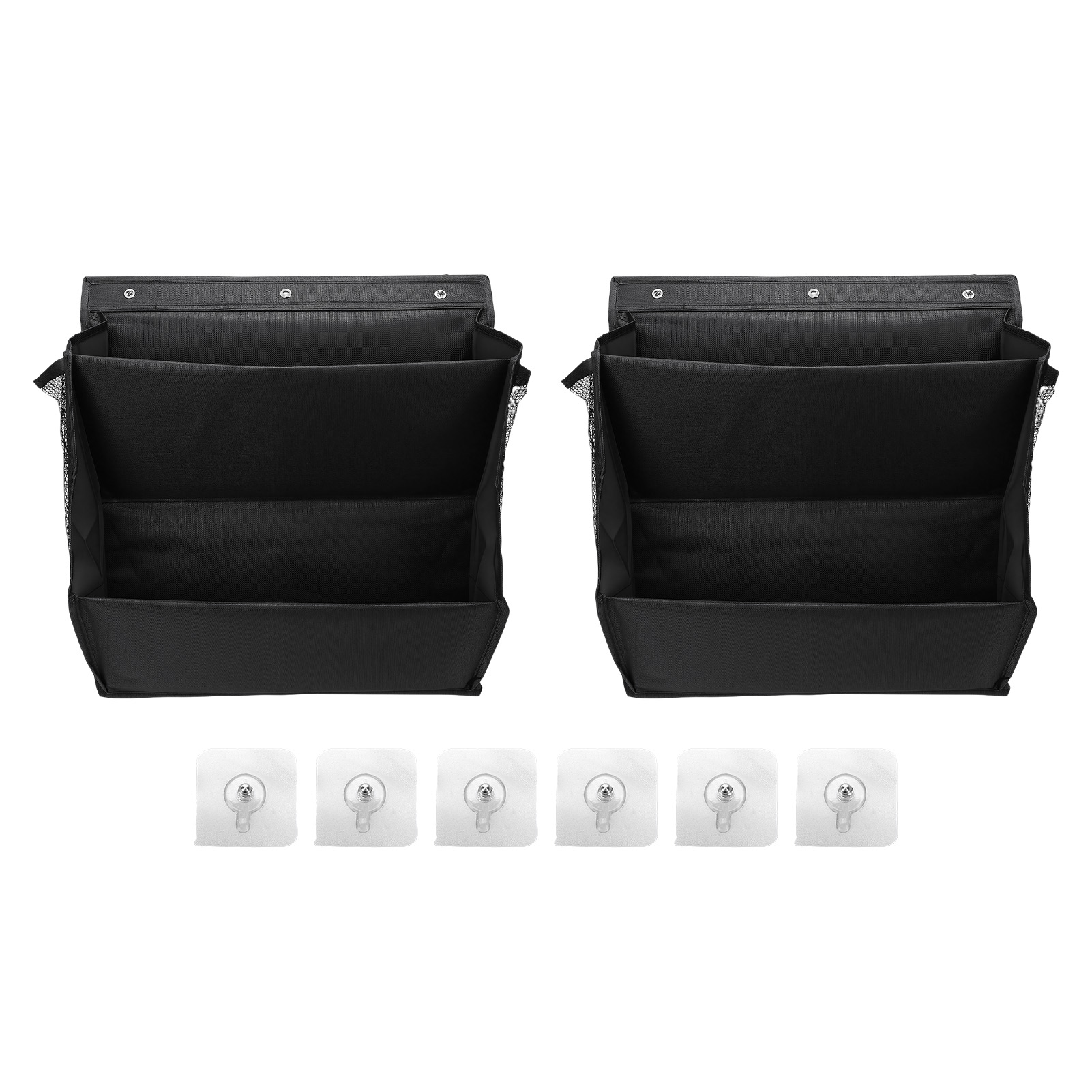 Selbstklebendes Schuhregal Für Wohnmobile, 2-teilig, Tiefe Tasche, Platzsparend, Wand- Oder Türbefestigung, Hängeorganizer Für Wohnmobile.