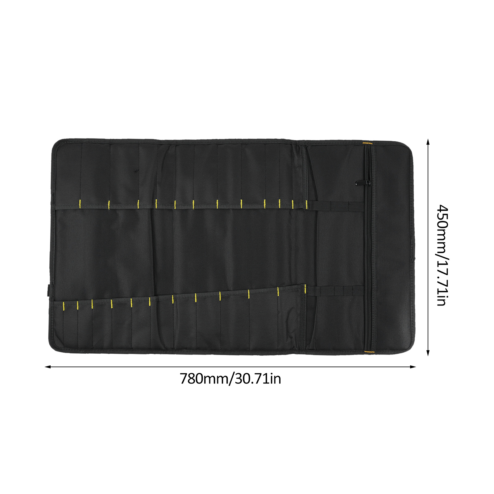 Penggong Tragbare, Aufrollbare Werkzeugtasche, Organizer Mit Mehreren Fächern, Notfallset Für Wartungsarbeiten, Elektriker, Installateure Und Schreiner.