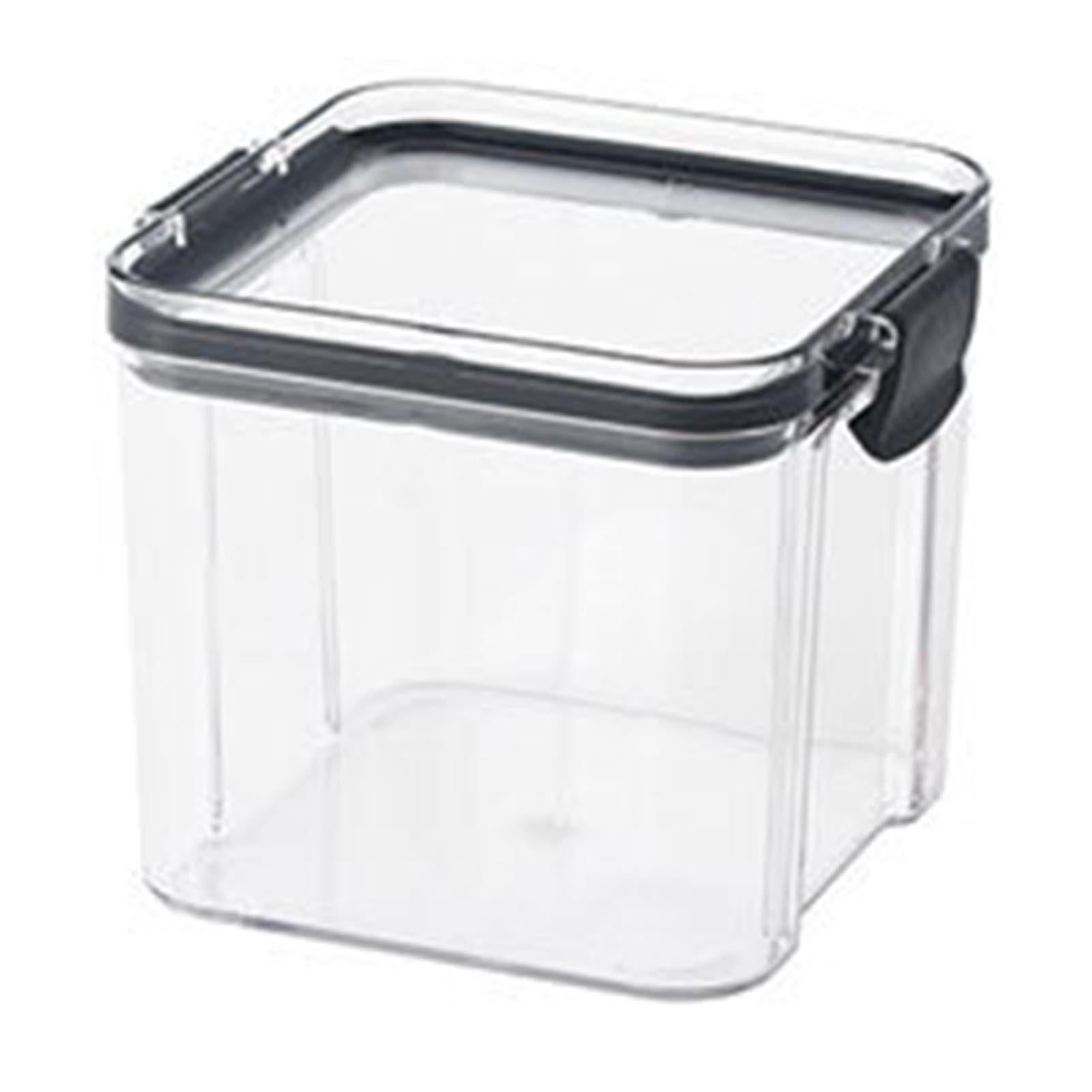 Mini-vorratsdose, Lunchbox, Tragbarer, Transparenter, Verschließbarer Vorratsbehälter Für Büro Und Studenten, Klein, 700 Ml, 10,2 X 9,5 Cm / 4,02 X 3,74 Zoll
