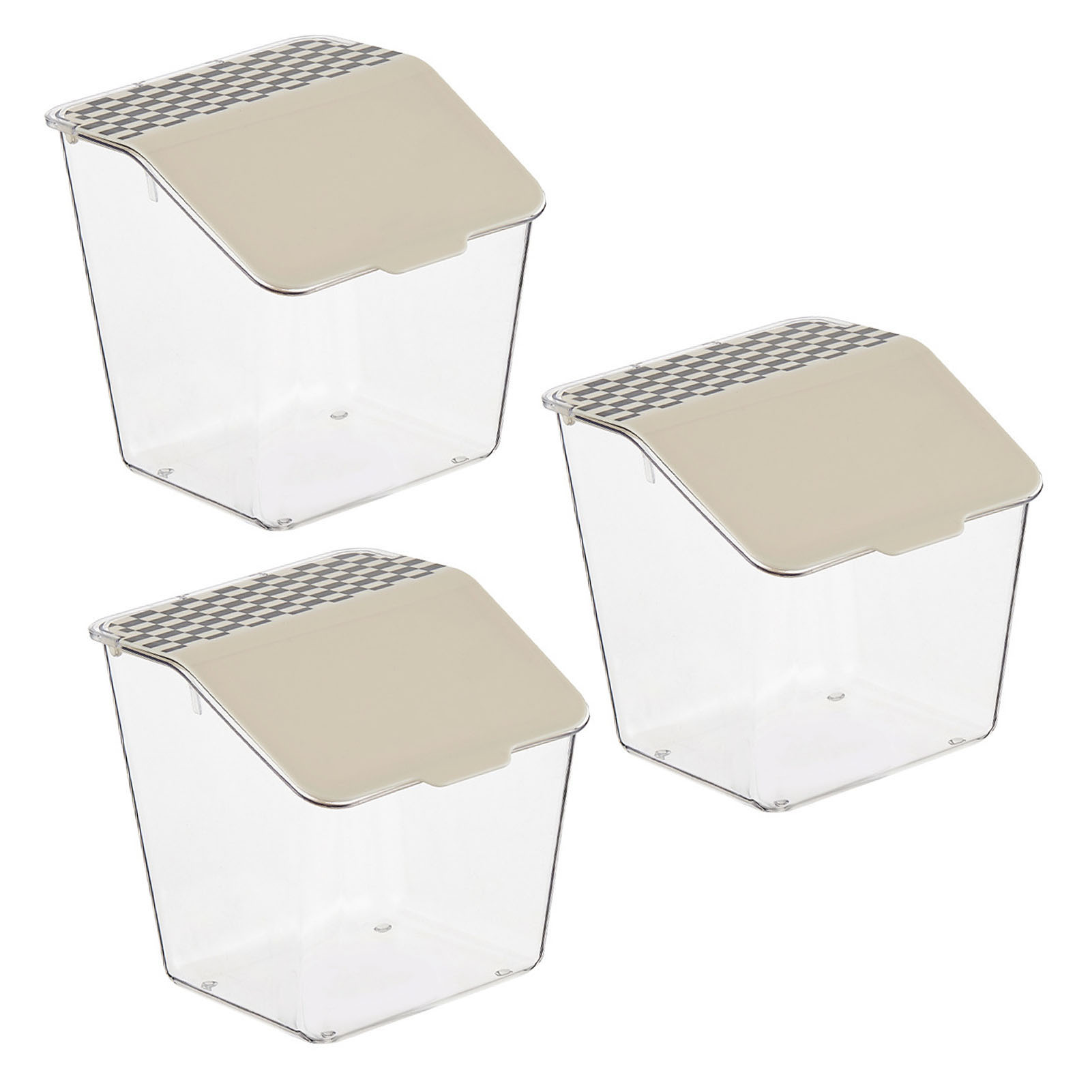 Wandmontierter Knoblauchbehälter, Elegante, Transparente Aufbewahrung Für Zwiebeln In Der Küche, 3 Stück