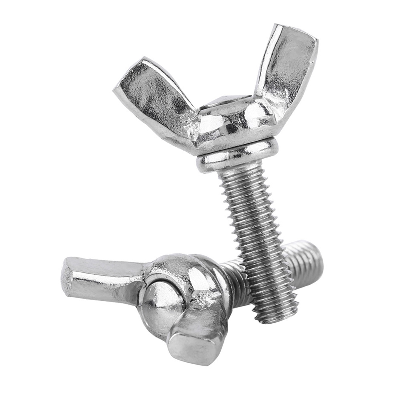 5 Stück Beutel 304 Edelstahl Flügelschrauben Butterfly-schrauben Maschinenreparaturzubehör (m5 20mm).