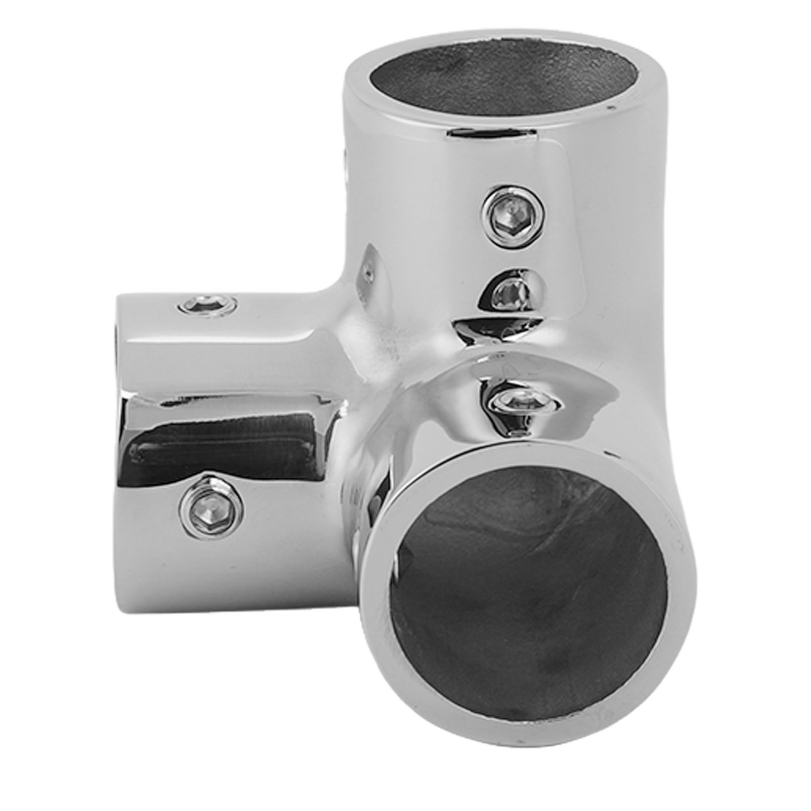 T-verbinder Für Bootsgeländer, Robuste Klemme Aus Edelstahl 316, Zubehör Für Boots- Und Yachtausrüstung, 22 Mm.
