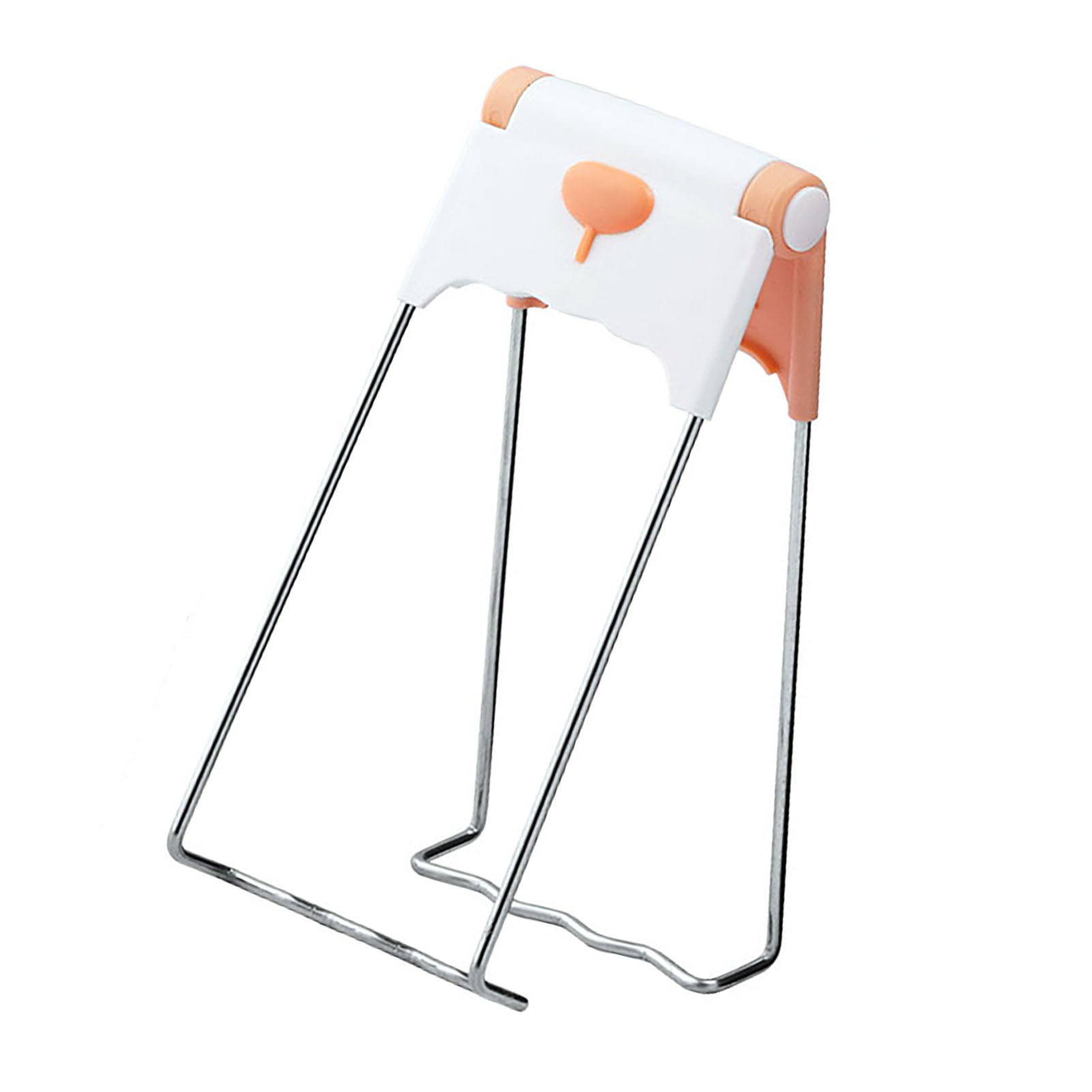 Tellerzange Aus Kunststoff Und Metall, Professionelle Ergonomische Zange Für Heiße Pfannen, Ideal Für Männer Und Frauen, Farbe: Weiß.