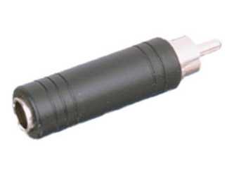 Adapter Rca Stecker Auf Jack Buchse 6.3 Mono 4790