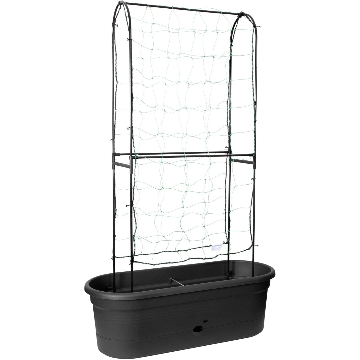 [gebraucht] B-ware Elho Pflanzwand Veggie Wall Pflanzenwand Schwarz Uv-beständig 26x80x31cm