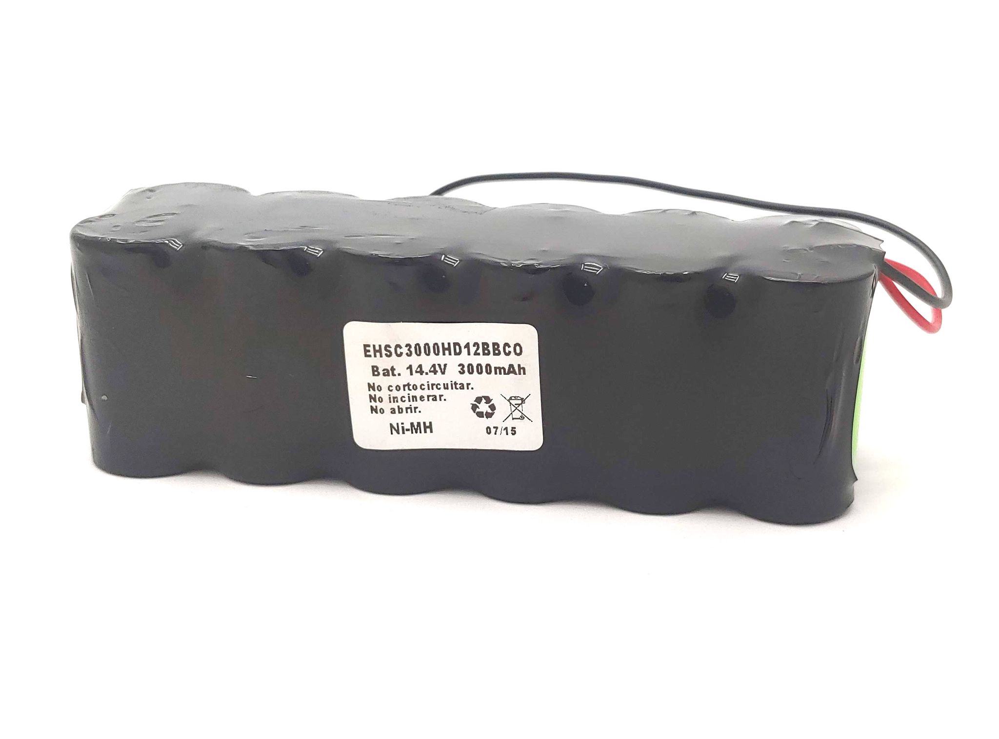 Batterie 14,4vdc 3000ma Nimh Rc14x12 Mit Kabeln