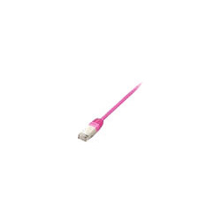 Equip Patchkabel Cat6 S/ftp 2xrj45 0.50m Pink Lszh Polybeutel (605587)