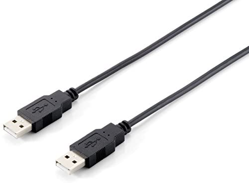 Equip Kabel Usb-a 2.0 - A St/st 5.00m 480mbps Sw Polybeutel (128872)
