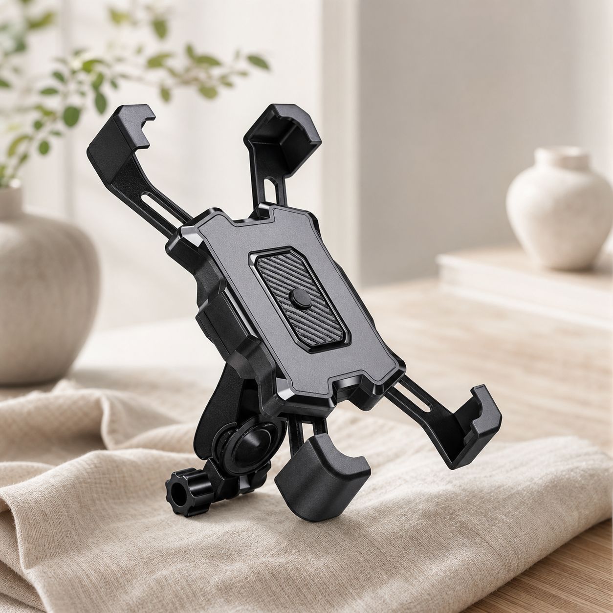 Universelle Handyhalterung Für Fahrräder, 360° Drehbar, Verstärktes Silikon, Für Motorrad- Und Rollerlenker Mit Einem Durchmesser Von 4,5–7,2 Zoll