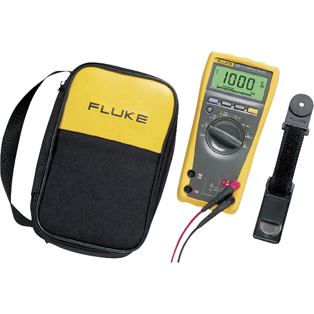Fluke Fluke-179 Egfid/tpak/c25 Hand-multimeter Kalibriert (iso) Digital Cat Iii 1000 V, Cat Iv 600