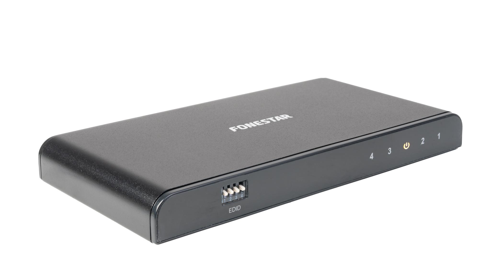 Hdmi 4out 4k Edid Fonestar Fo-22s4e Hdmi 4out 4k Verteiler