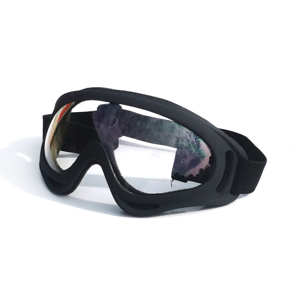 Verstellbare, Beschlagfreie Schutzbrille, Geeignet Für Outdoor-aktivitäten, Motocross, Sicherheitsdienste Und Skifahren. (schwarz)