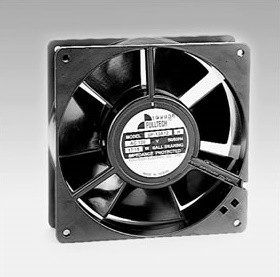 Lüfter 230vac Maße 127x127x38mm 17w Kugeln 2 Klemmen Ea1338-23hb