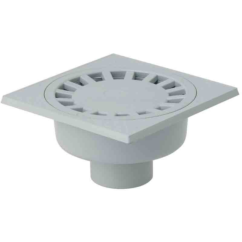 Pvc-bodenablauf 250 X 250 - Grau Girpi