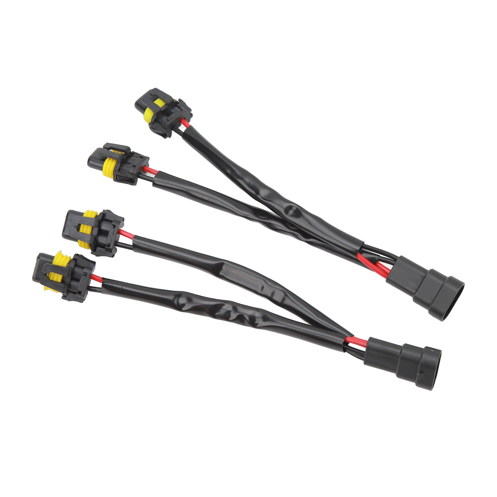 Stück 9005 9006 Stecker Auf Buchse Scheinwerfer 2-wege-splitterkabel Scheinwerferadapterkabelbaum Für Lkw Pickup Led-kabelstecker