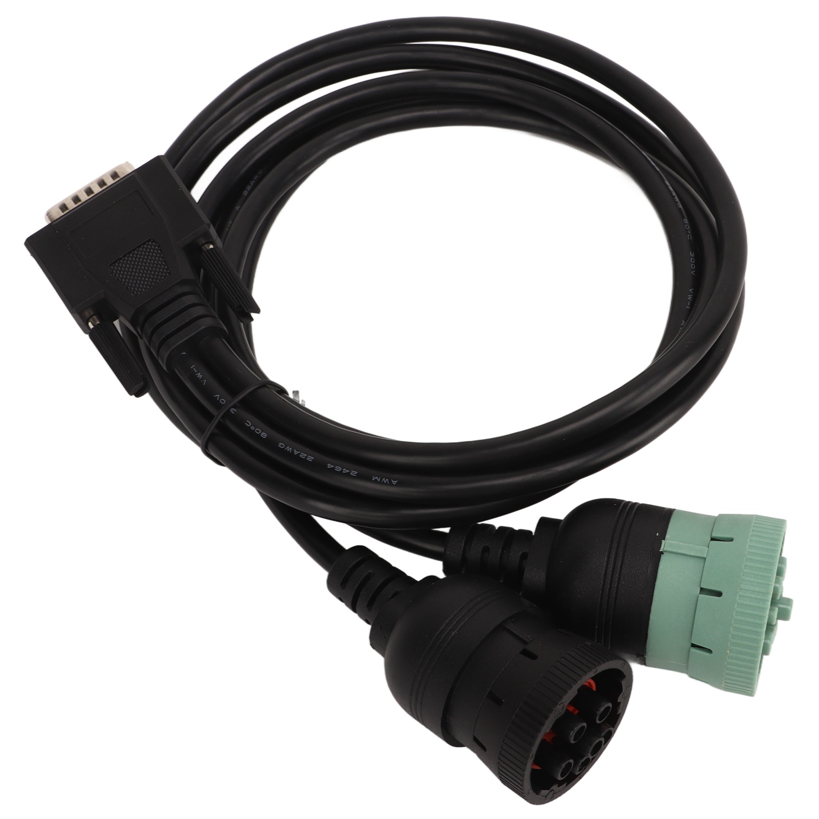 Y-split-diagnosekabel 6-pin 9-pin Stabile Übertragung Flexibel 121891 Diagnosekabeladapter Für Dla+2