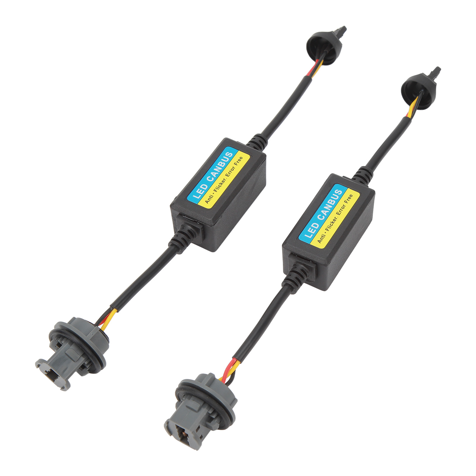 Stück Bremslichtdecoder 12v Bremslicht Anti-flicker Fehlerkompensator Decoder Für 7443 T20 Stecker Bremslicht