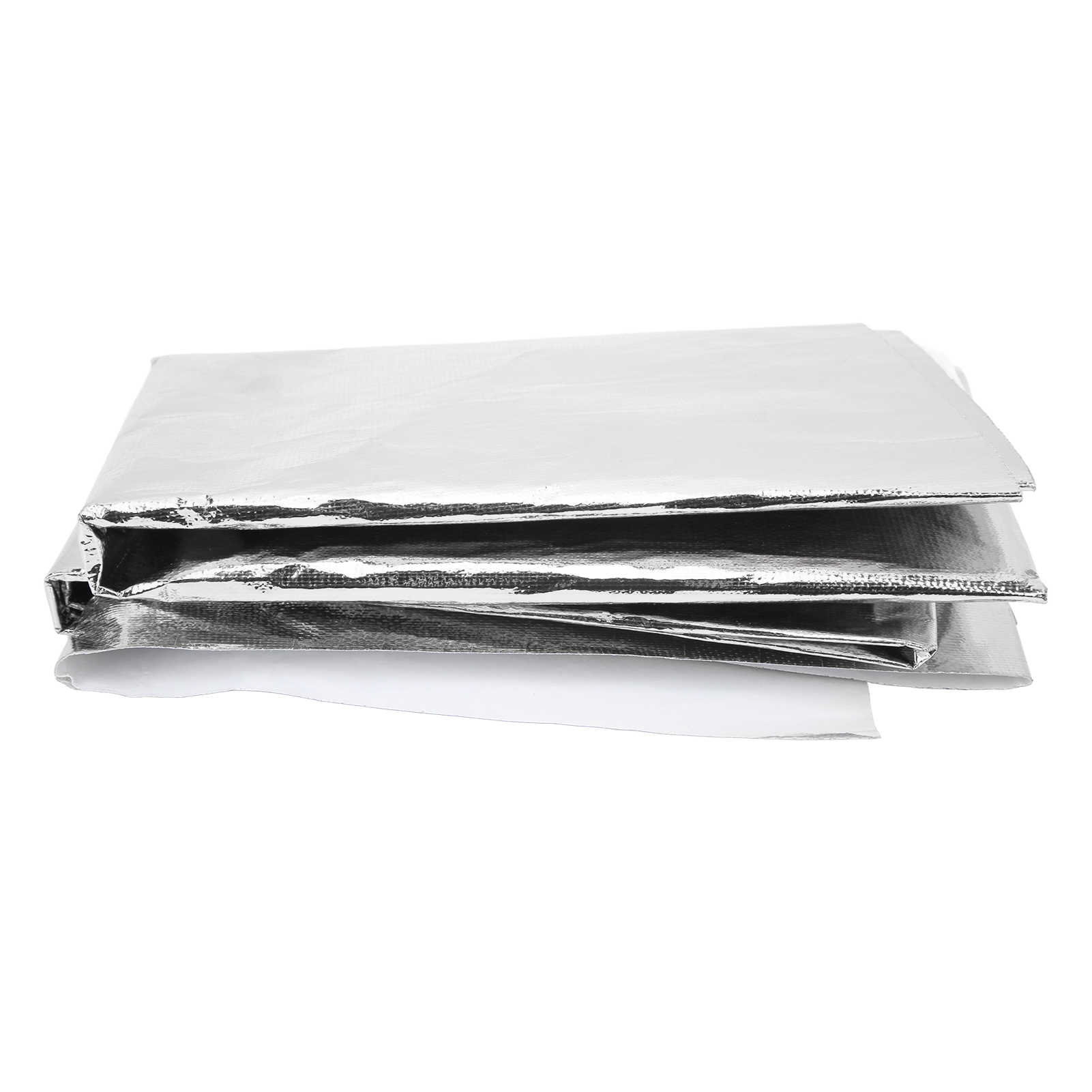 Selbstklebendes, Reflektierendes, Goldfarbenes Hochtemperatur-hitzeschutzband Zur Wärmeisolierung Für Kabel Und Kraftstoffleitungen (silberfarben)