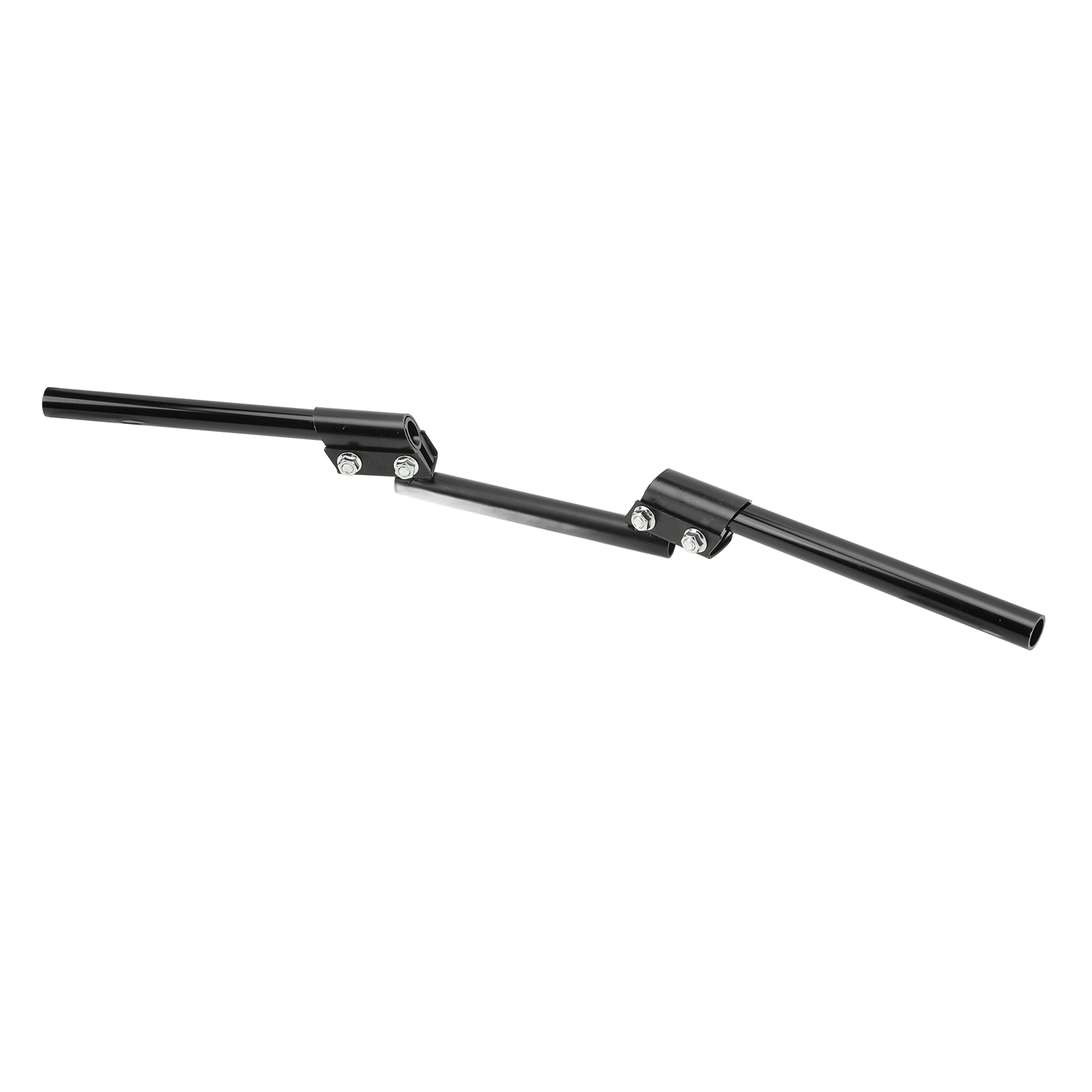 Motorradlenker 22 Mm Universal Verstellbarer Lenker Für Sportwagen, Straßenbahn, Atv, Roller Und Geländefahrzeuge Schwarz