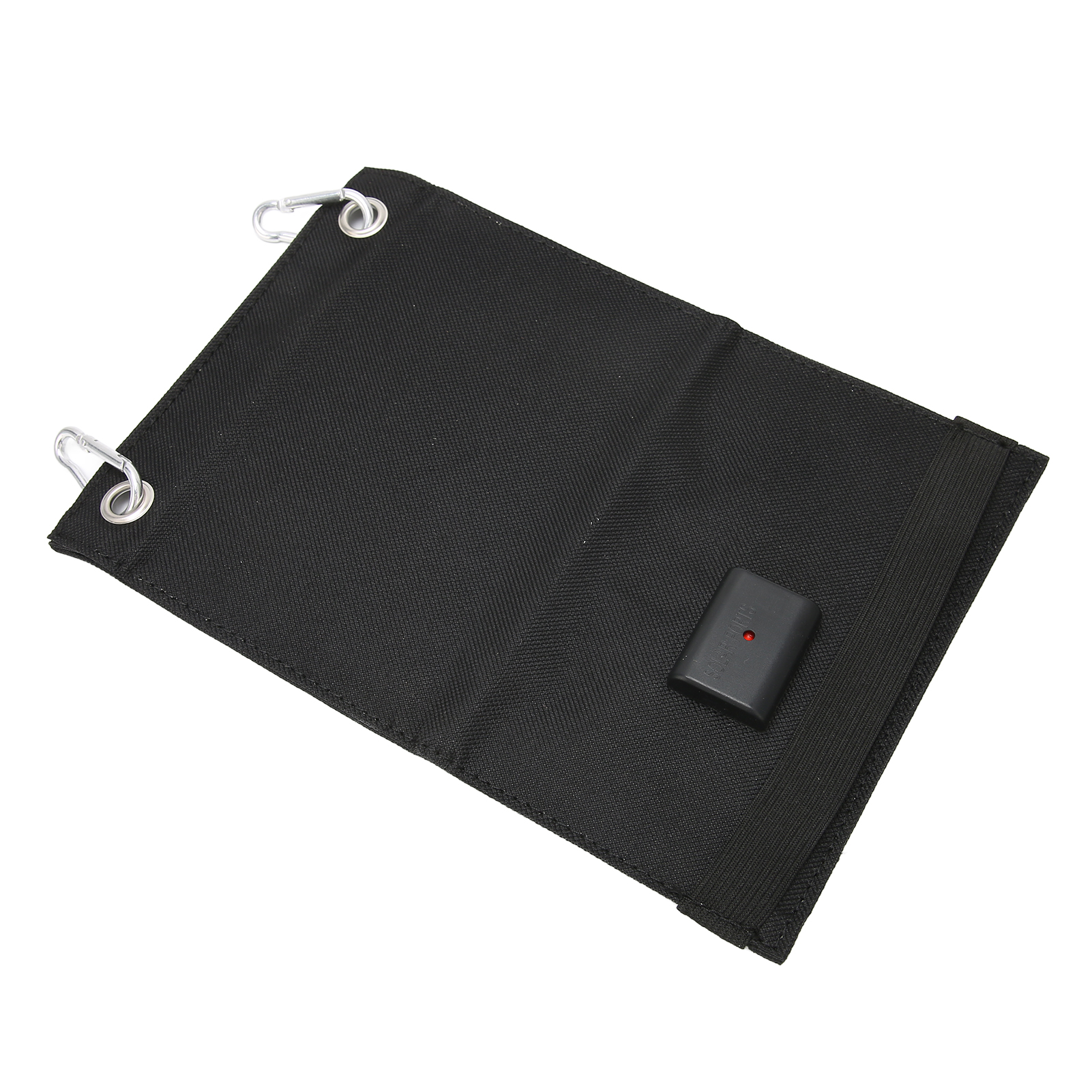 4w 2-fach Faltbare Solarpaneele, Tragbar, Hohe Umwandlungseffizienz, Polysilizium, Mobile Stromversorgung Mit Kletterschnalle Für Automobile