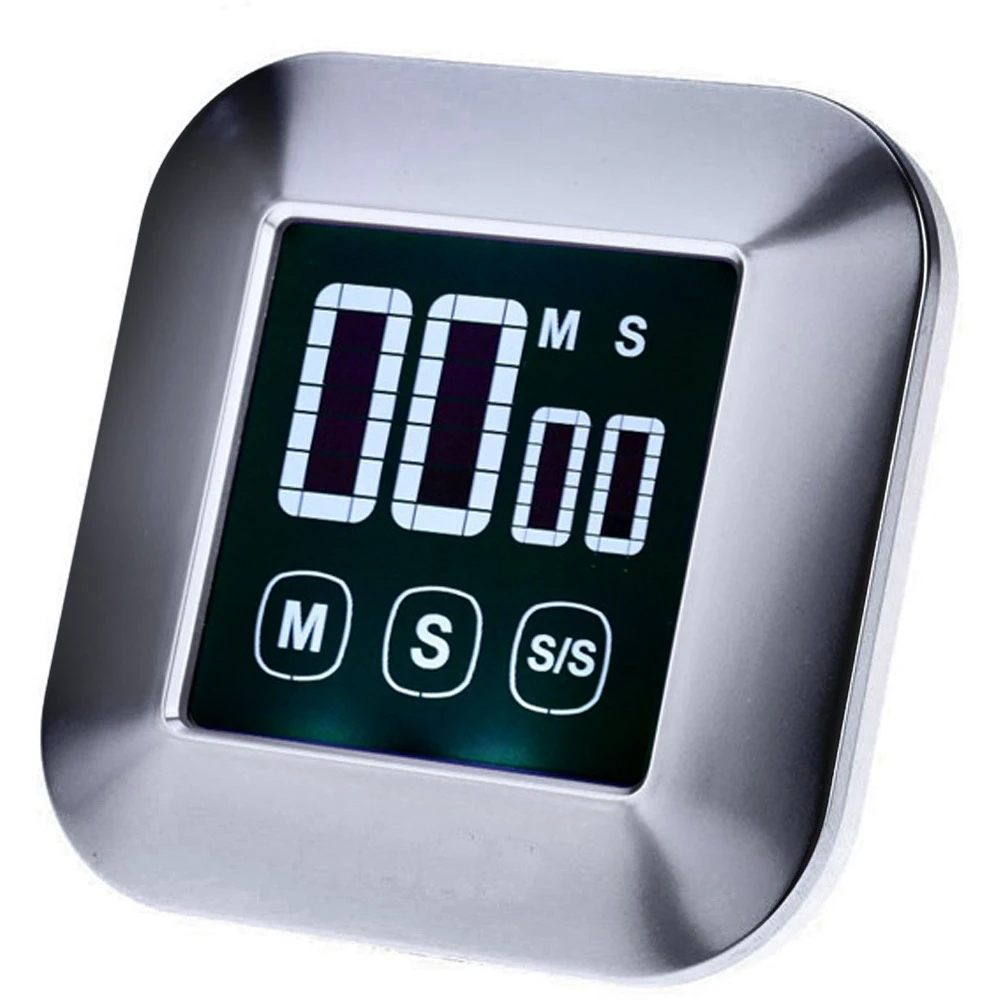 Lcd-digital-touchscreen-küchentimer, Praktischer Kochtimer, Countdown-uhr, Wecker