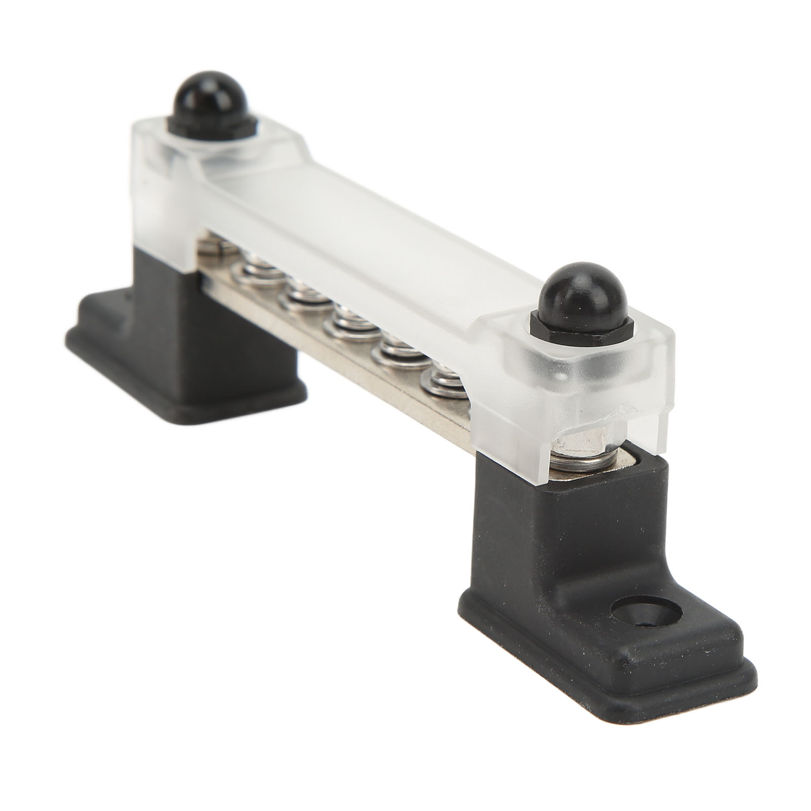 Stromverteilerblock Mit 6 Anschlüssen, 12–48 V, 150 A, Sammelschienen-anschlussblock Für Autos, Wohnmobile, Boote, Yachten, Lkws
