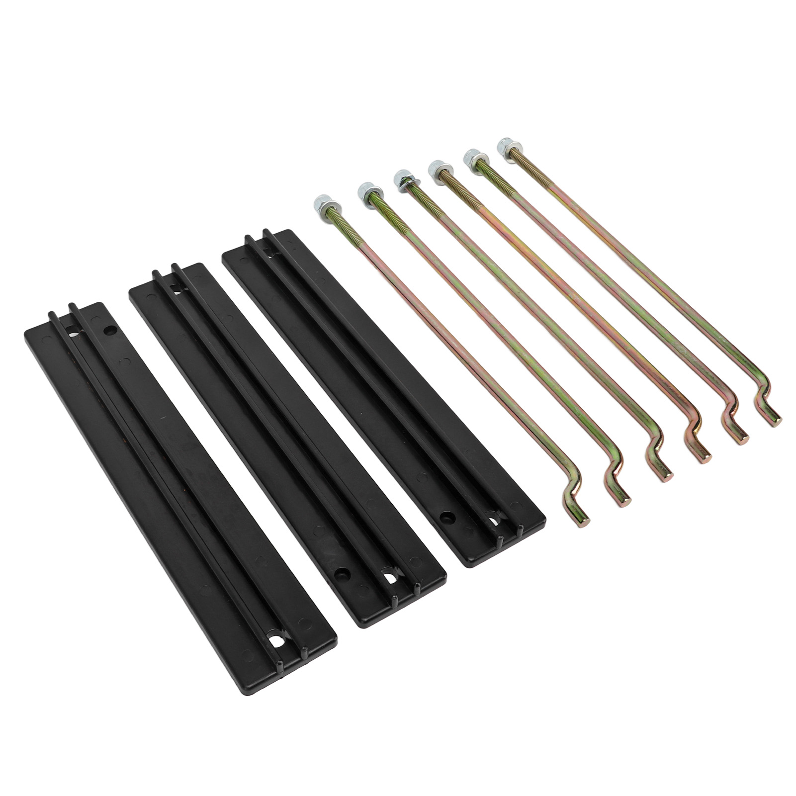 Batterie-halteplatten-set Mit Stangenscheibe Und Mutter 101090801 Ersatzteil Für Club Car Ds Elektro-golfwagen
