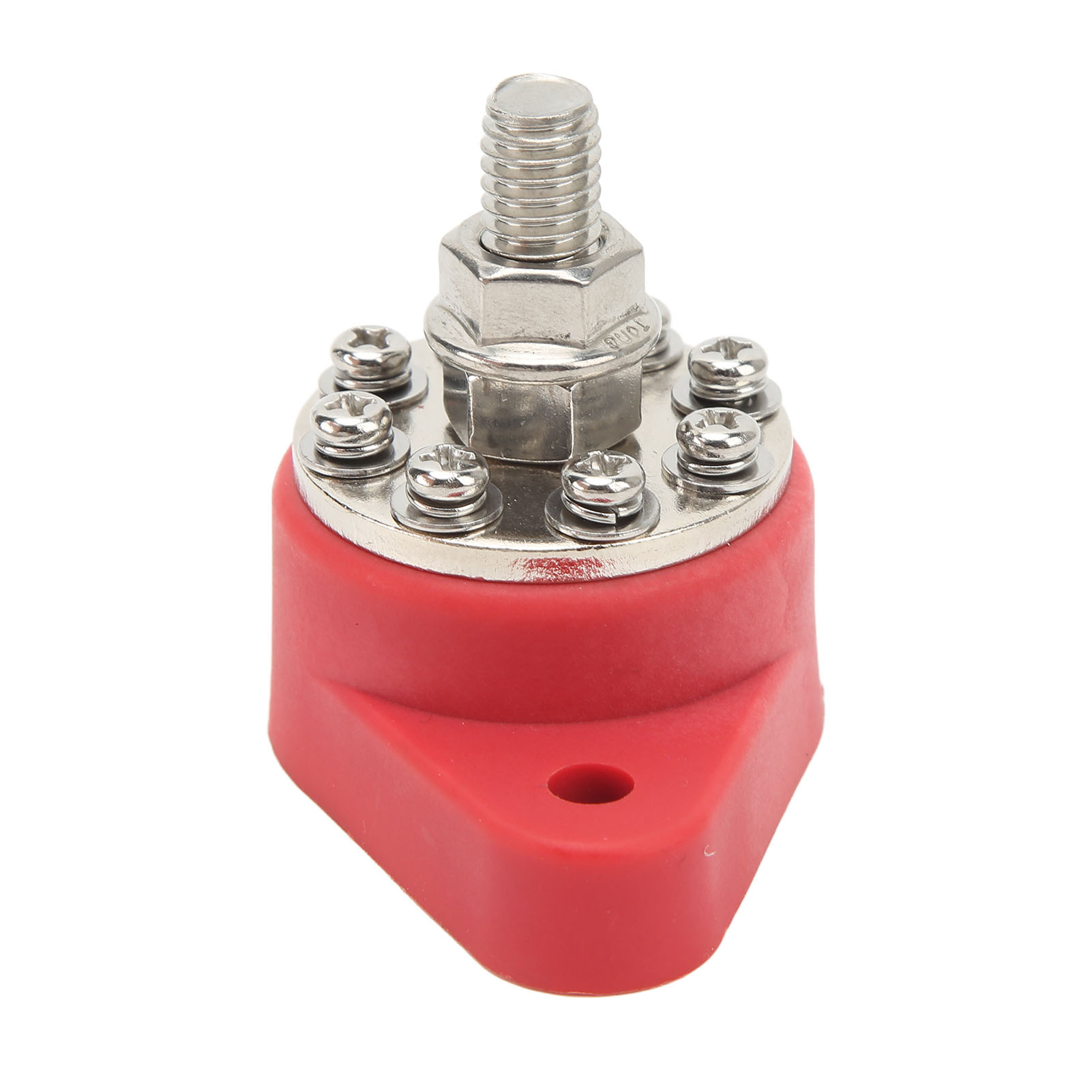 Verteiler-anschlussklemme Mit 8 Klemmen, M10-batterieanschlussklemme Für Autos, Wohnmobile, Boote, Lkws, 12 V Und 48 V