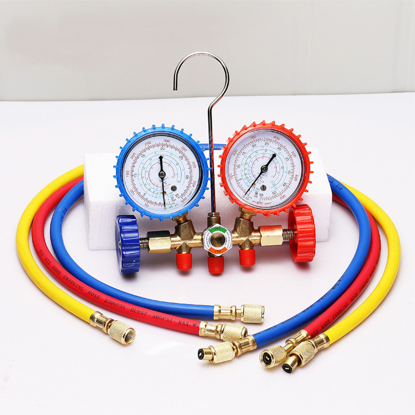 Klimaanlagen-fluorid-werkzeugset, Klimaanlagen-manometer-set, Kfz-service-kit