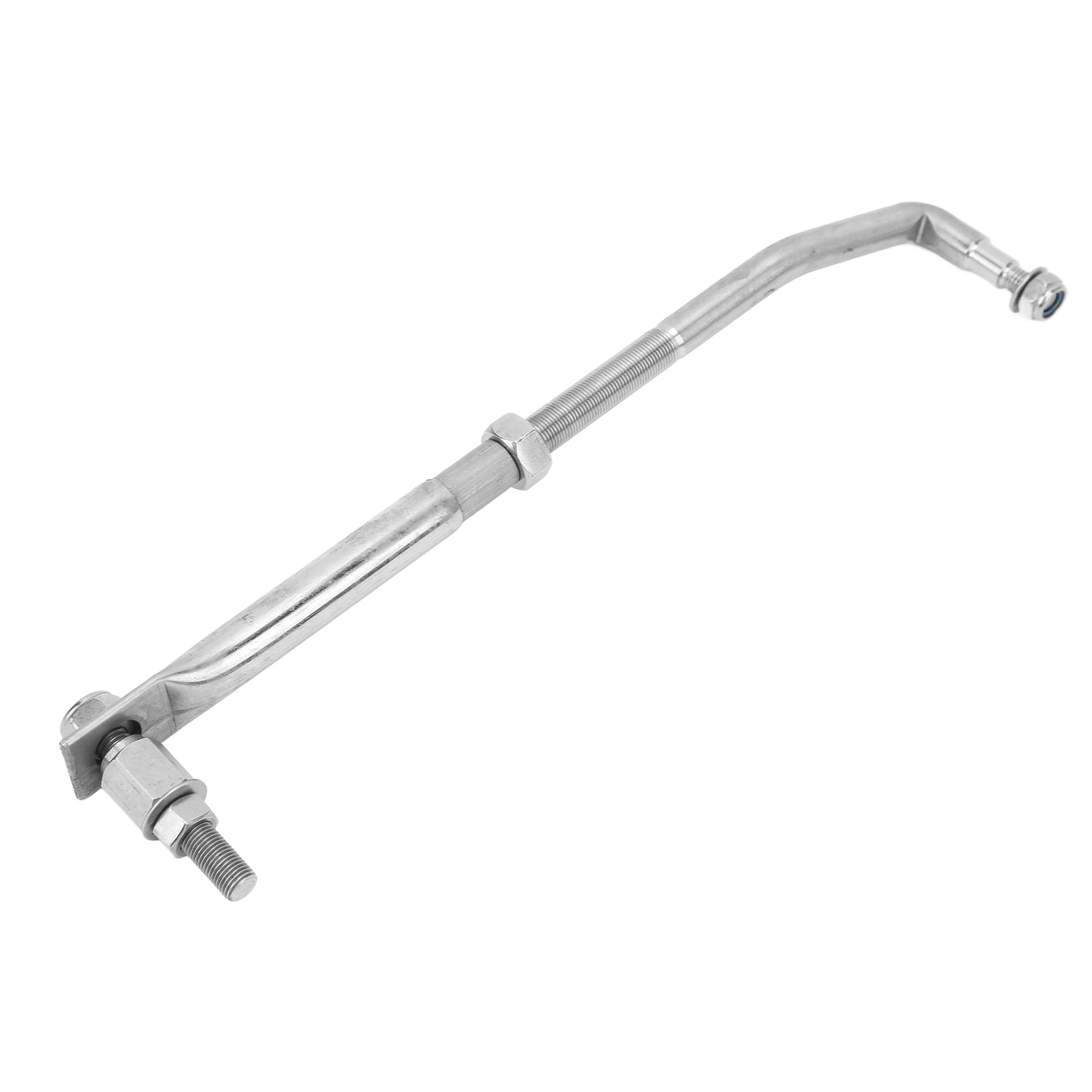 Lenkgestänge Für Außenbordmotoren, 265–315 Mm, Verstellbar, Edelstahl, Universell, Für Außenbordmotoren Von 15 Ps Bis 200 Ps