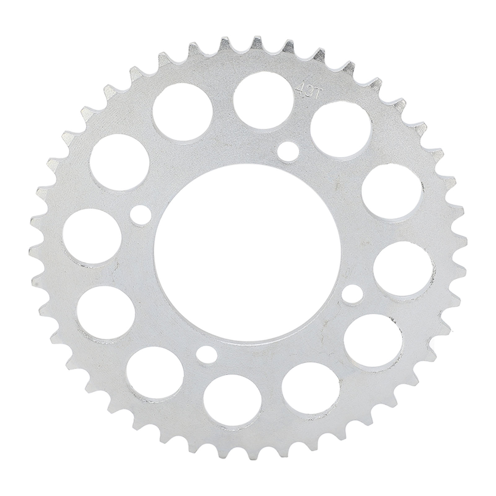 Pignon Arrière De Remplacement Pour Chaîne De Moto 420 43t, Compatible Avec Karting, Quad Et Moto Légère.