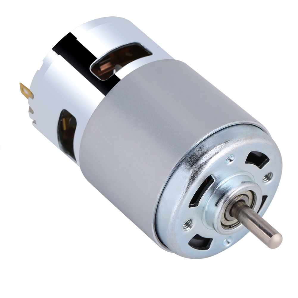 12v 100w Gleichstrommotor, Runde Welle, 12000 U/min, Hohes Drehmoment, Hochgeschwindigkeits-mikromotor Für Diy Und Robotik