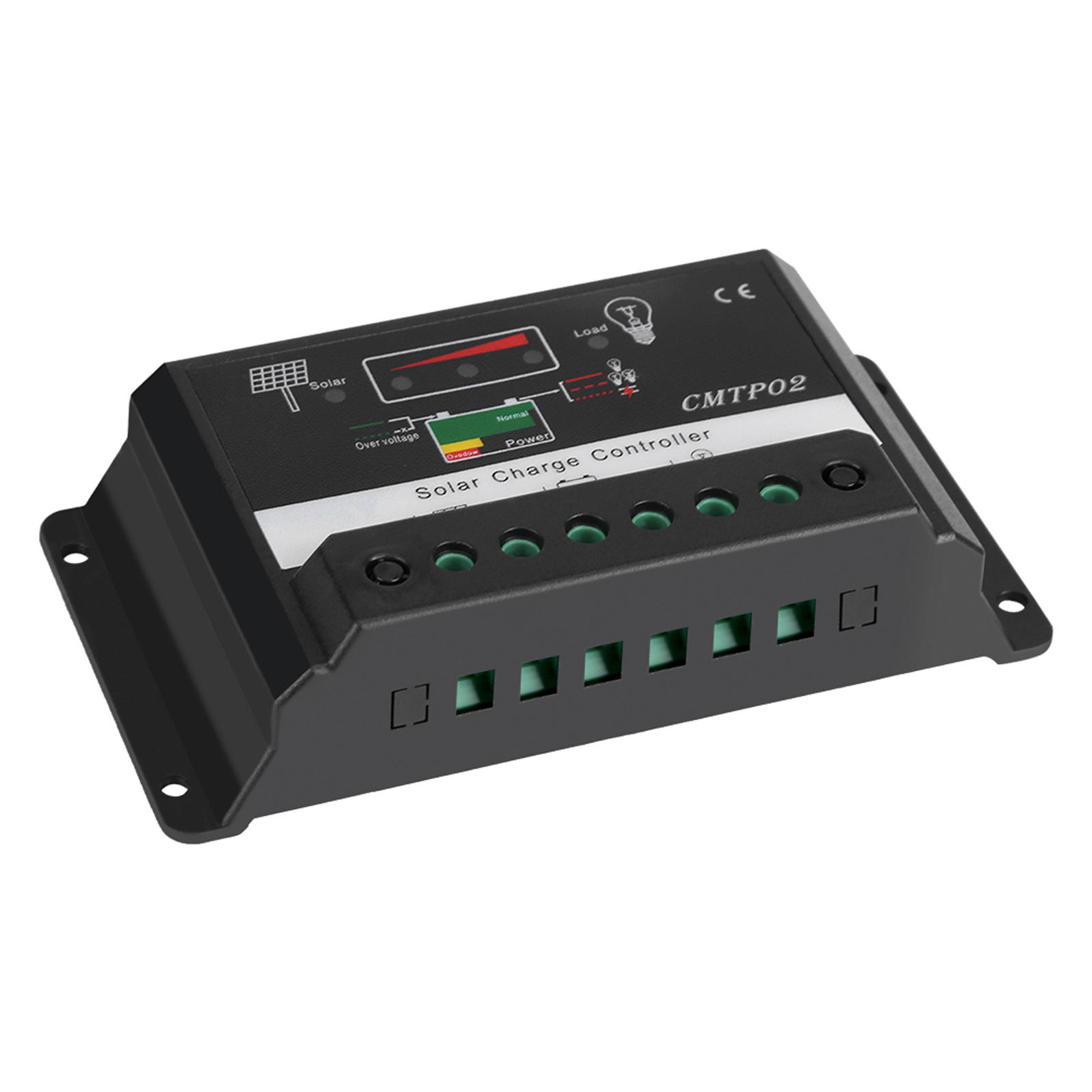 30a 12v/24v Solarladeregler Für Solarmodule, Tragbarer Batterieladeregler, Schutzart Ip67, Intelligenter Spannungsregler