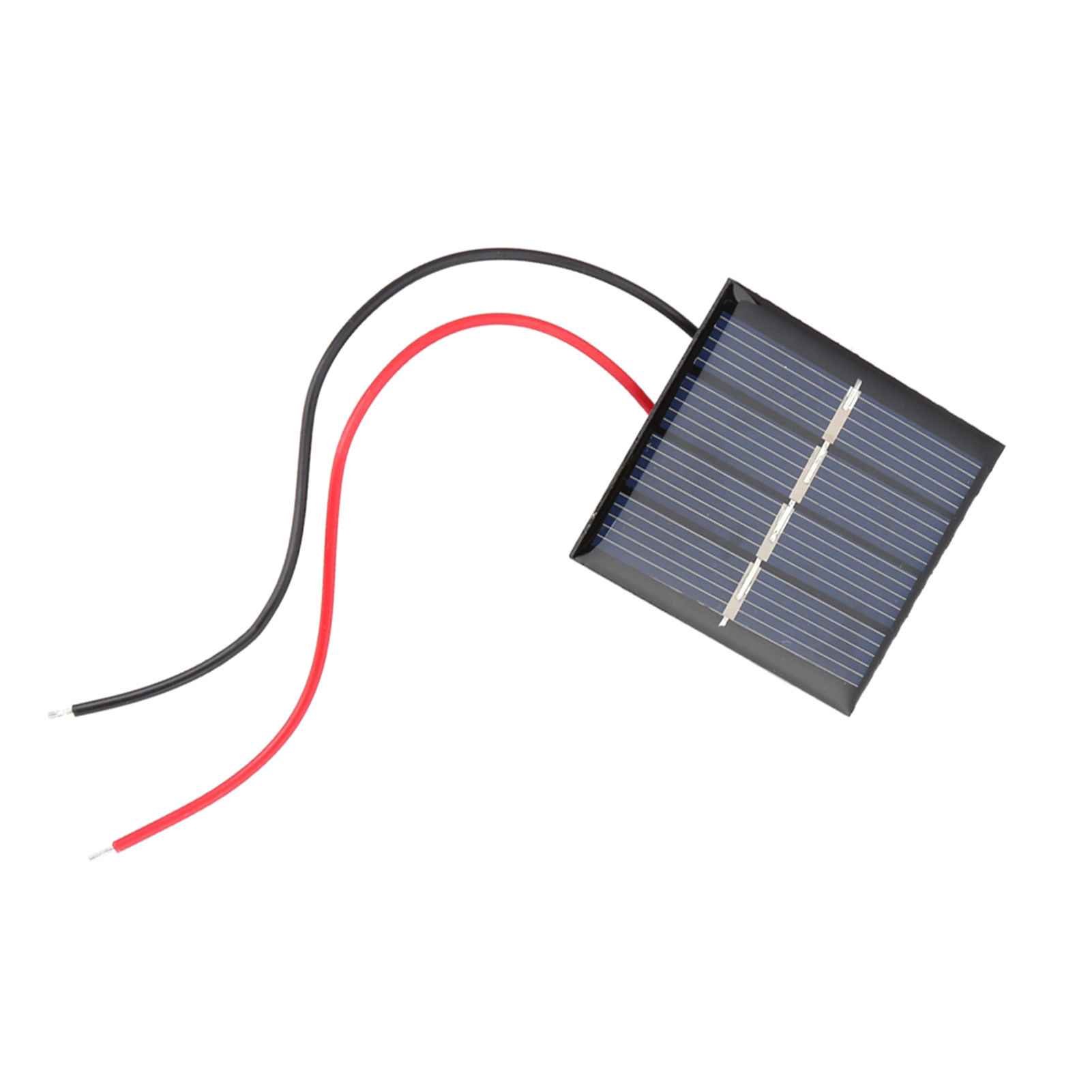 Polykristallines Solarmodul 0,36 W 2 V X2, Mini-photovoltaikmodul Für Diy-batterieladegerät, Set Mit Anschlussklemmen