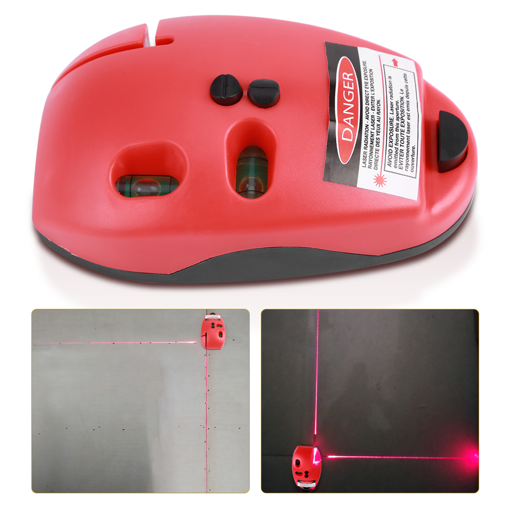 Roter Infrarot-laser Mit 2 Vertikalen Und Horizontalen Kreuzlinien, Winkelmesser, Wandwasserwaage