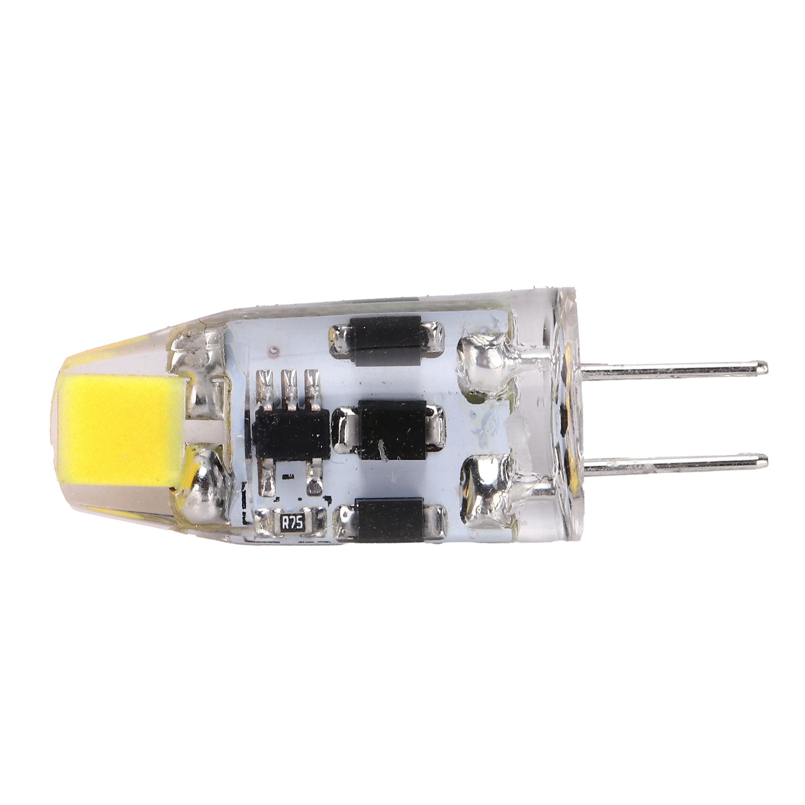 Led-ampulle G4 2w 200lm 360° Dimmbar Silikon Bipin 12v 24v Ac Dc Kaltweiß 6000-6500k Für Büro