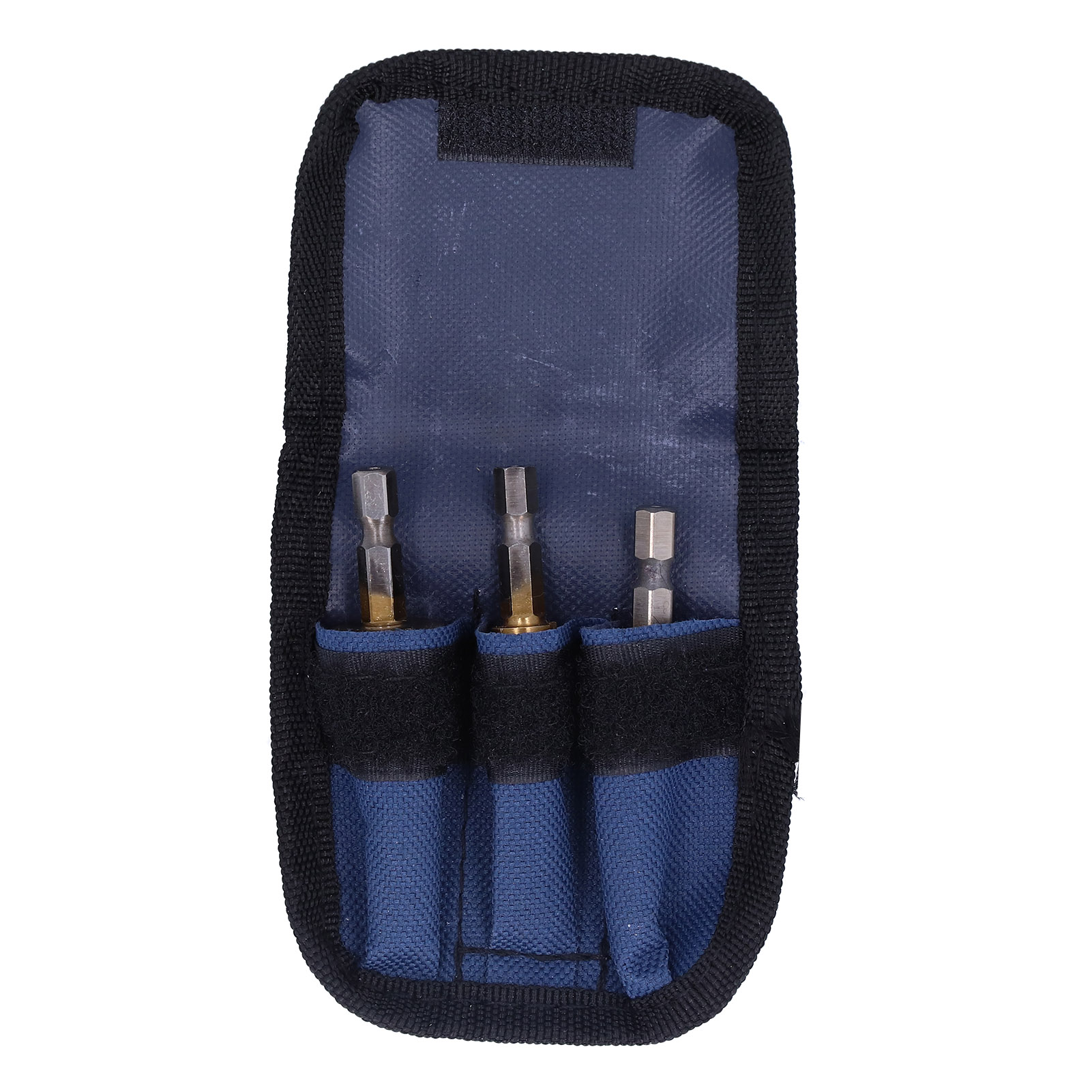 Set Mit 3 Stufenbohrern Aus Hss, Sechskantschaft, Geraden Nuten, Inklusive Aufbewahrungskoffer.