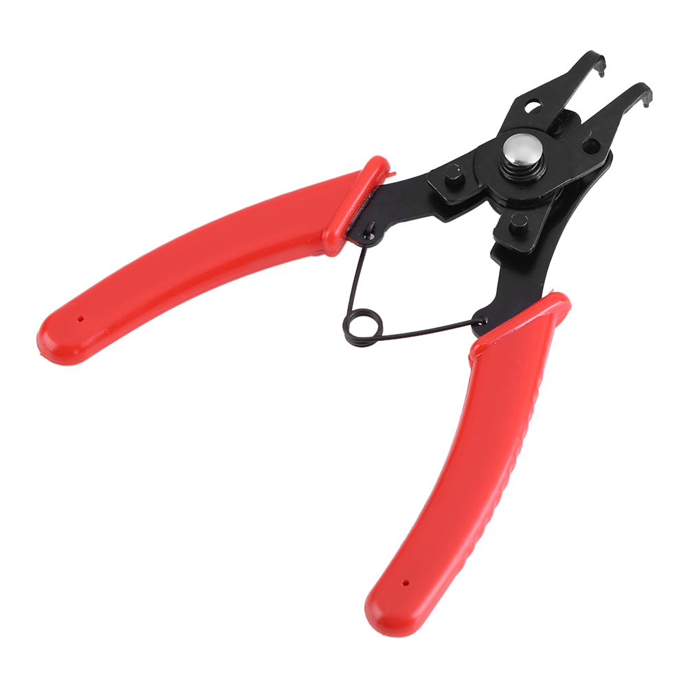 4-in-1 Multifunktions-sicherungsringzange, Sicherungsringzangen-set, Rotes Kombinations-handwerkzeug, Zur Befestigung Von Clips
