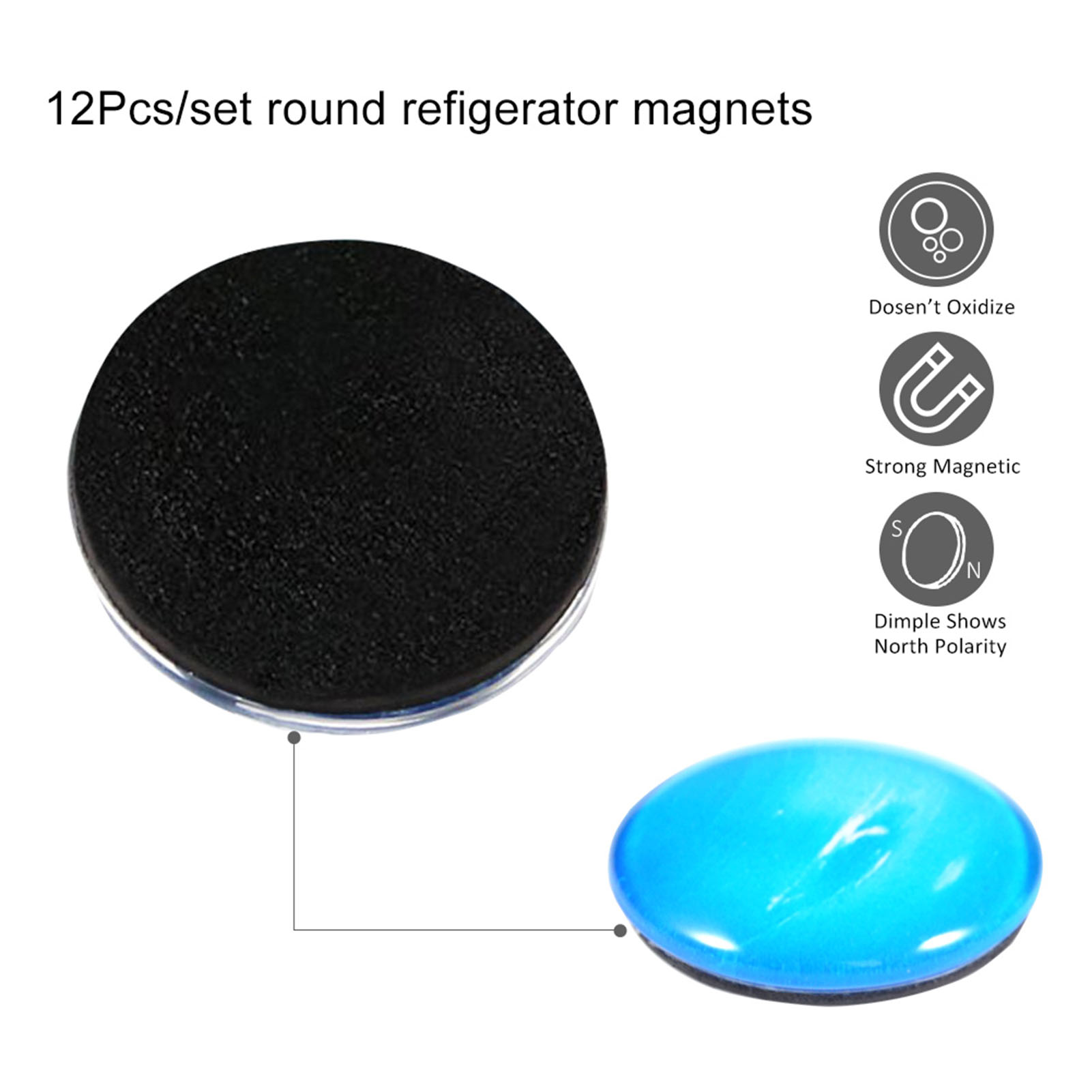 Set Mit 12 Hochwertigen Planeten-kühlschrankmagneten, Dekorative Kühlschrankmagnete Für Die Küche, Geschenkidee