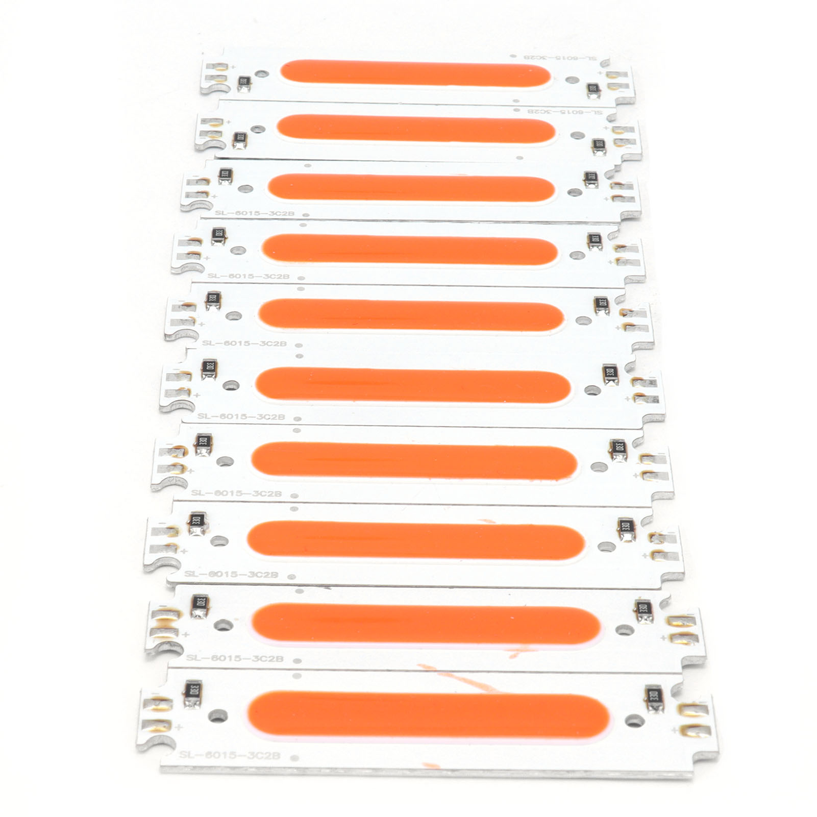 10 Stück Cob-led-streifenleuchten 12v 2w Rot Für Autobeleuchtungszubehör