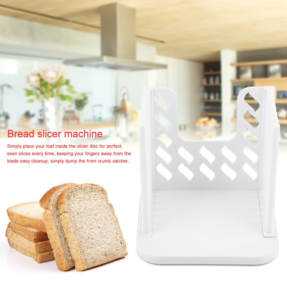 Brotschneider Mit Verstellbarer Klinge Zum Täglichen Schneiden Gleichmäßiger Portionen, Brotmesserset Und Schneidehilfe, Edelstahl, Für Den Täglichen Gebrauch.