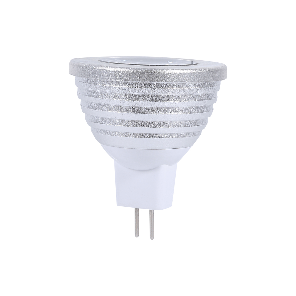 Mr16 3w Rgb 12v-24v Led-lampe, Mehrfarbiges Licht Mit Fernbedienung, Ideal Für Bar, Wohnzimmer Und Zuhause