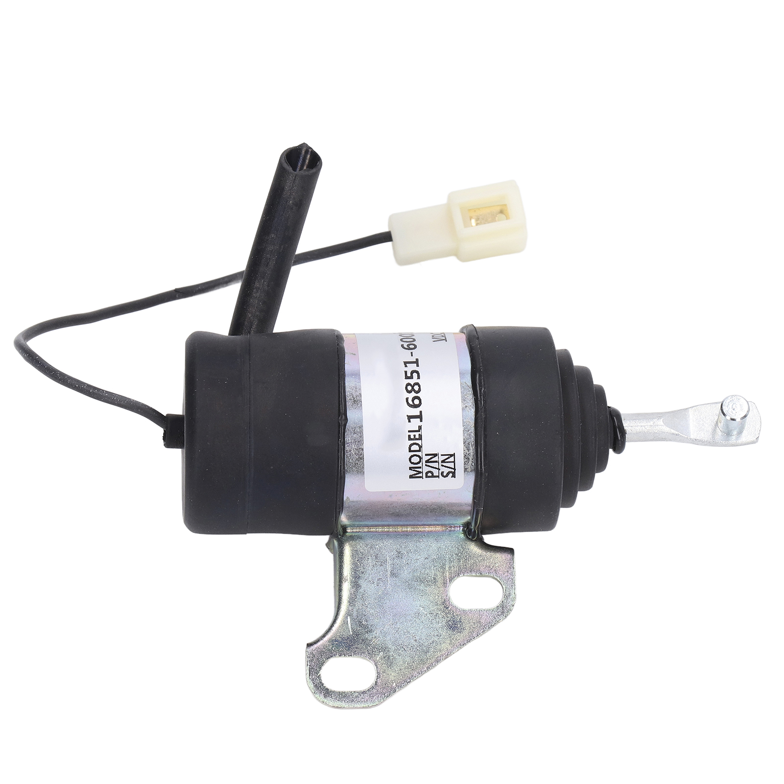 Kraftstoffabschaltmagnetventil 16851-60014, Kompatibel Mit Kubota Bx2230d, Rtv900r, Rtv900t, B7410d, Bx1500d, Bx1800d, Kraftstoffabschaltschalter, Hochleistungsmotorenteil.