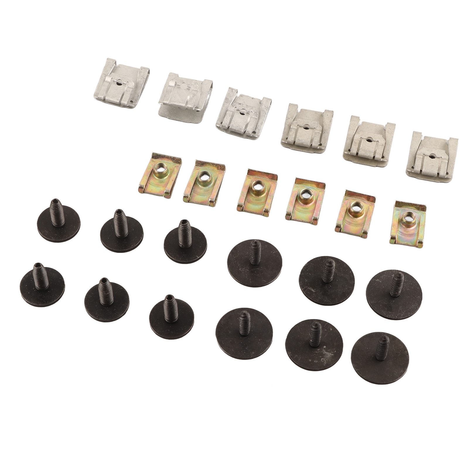 24 Motorunterbodenbefestigungen, Clips Und Schrauben Mc3003, Ersatz Für Mercedes C-klasse W203 W204 Cl203