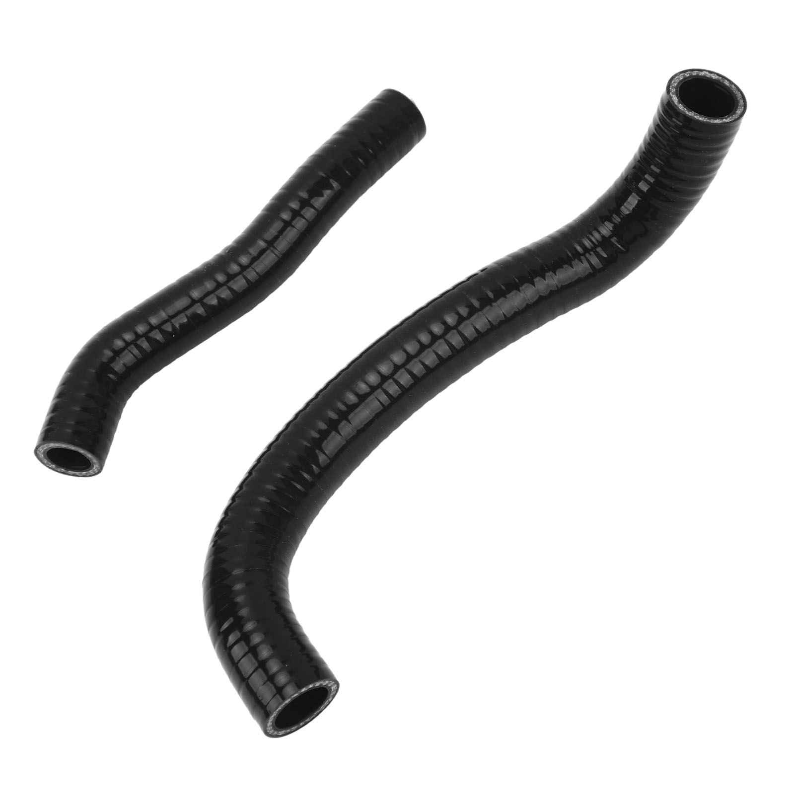2-teiliges Silikon-kühlerschlauch-set, Auslaufsicher Und Wasserdicht, Ersatz Für Arctic Cat Dvx 400 (2007–2008), Schwarz