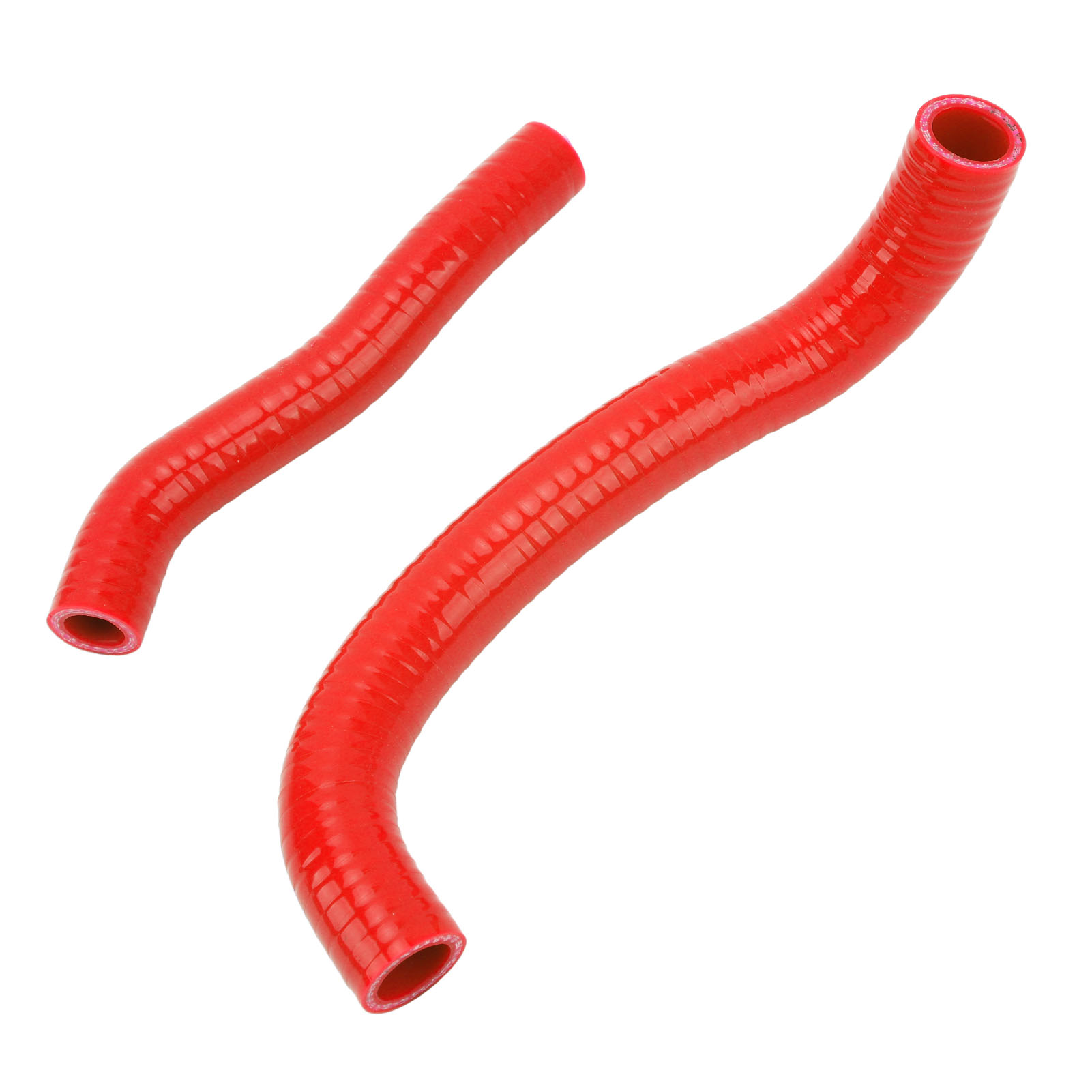 2-teiliges Silikon-kühlerschlauch-set, Wasserdicht Und Auslaufsicher, Ersatz Für Arctic Cat Dvx-400 (2007–2008), Rot
