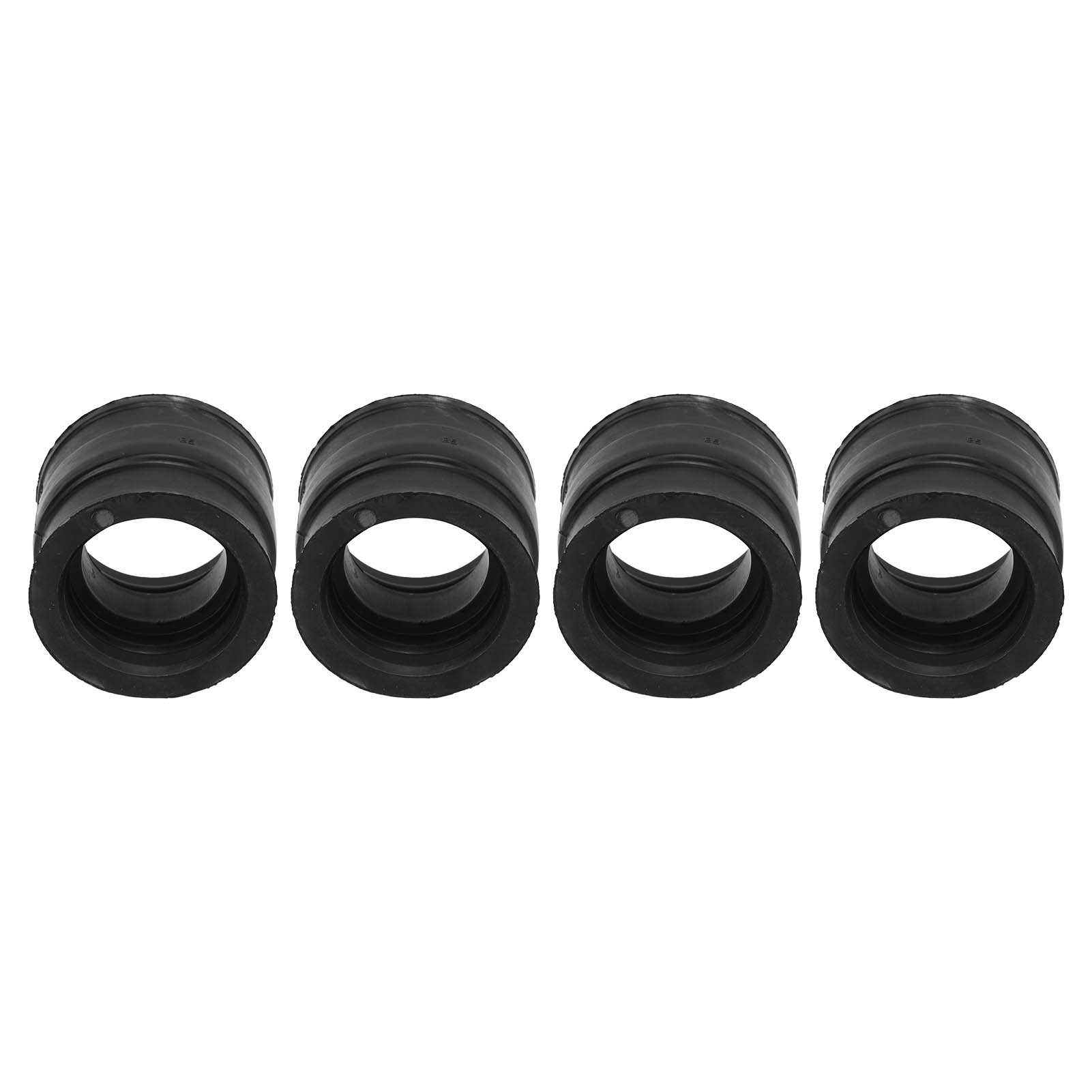 4 Stück Ansaugstutzen Aus Gummi Für 35-mm- Bis 37-mm-vergaser, Kompatibler Ersatz Für Cb650 Rc03 (1979–1982)