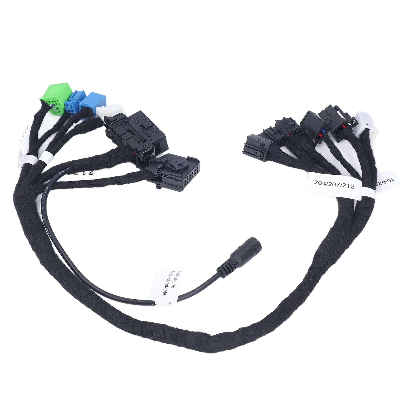 Satz Mit 5 Eis Elv-testkabeln, Kompatibel Mit Mercedes W204, W207, W212, W164, W221, W216, W166, W246, Ersatzdiagnoseset