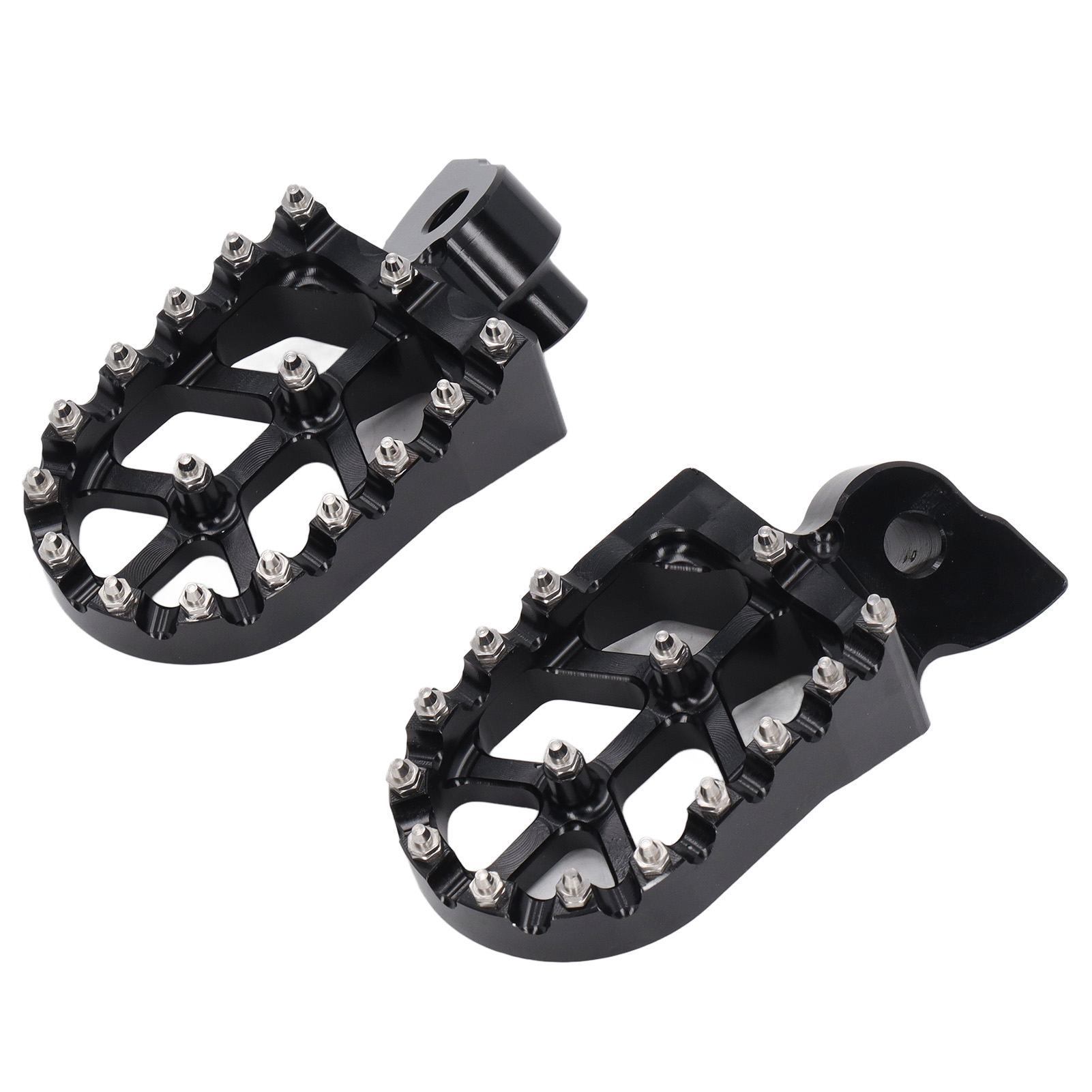 Breite, Rutschfeste Cnc-gefräste Aluminium-motorradfußrasten Für Z50r, Xr50r, Xr70r, Xr80r, Xr100r, Crf80f Und Crf100f